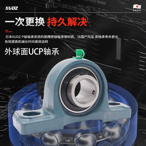 外球面带座轴承UCP206立式p205进口p207 p208 p209 p210 P211 212