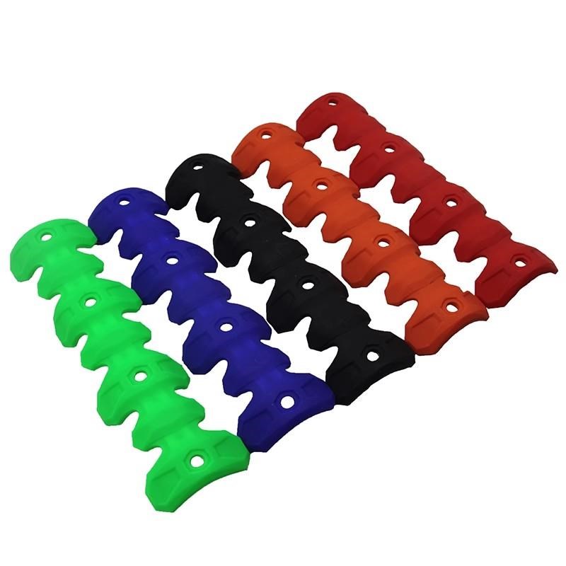 适用川崎KX250 450铃木Z250 450摩托车排气管硅胶保护罩防烫隔热