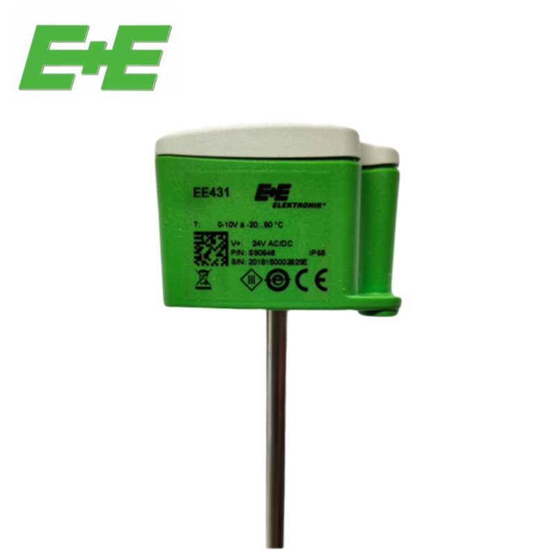 E+E 益加d义M3A6L300风管水管温度4-20MA传感变送器EE431-M3A6L15