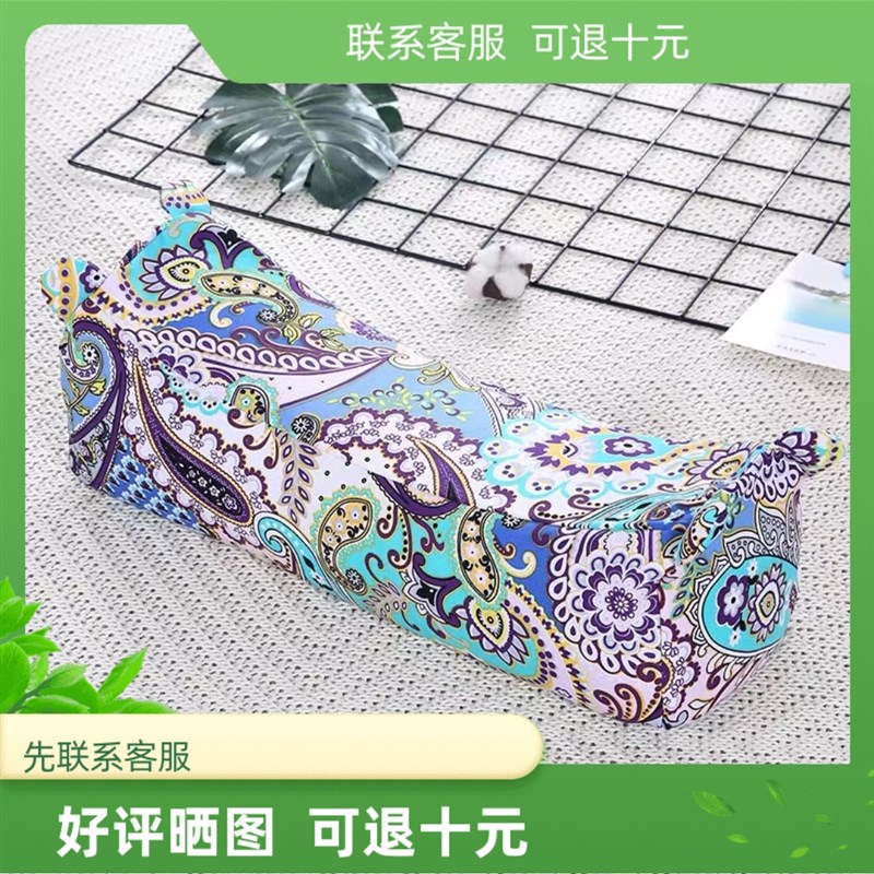 手工虎头枕荞麦j壳枕头实木家具枕头眠中式可爱老虎头中国风枕头