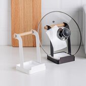 台面菜板架式 锅盖架水盘免打孔汤勺接置物架带挂架坐厨房沥水家用