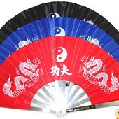 健身武术太极拳功夫扇不锈钢太极扇兰扇表舞蹈扇扇演广场舞扇子木