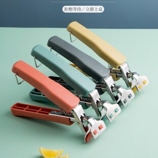 不锈钢夹蒸菜夹子家用厨房小工具取防滑碗取夹碗盘夹神器防烫夹盘