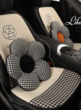 cs2023T0c后排1毛绒3跑款座垫冬季 加热零01 110汽车坐垫车内饰