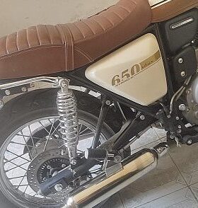 鑫源国650王650 40版0尾复古棍棍欧尾翼后管架适用扶手 U型护杠后