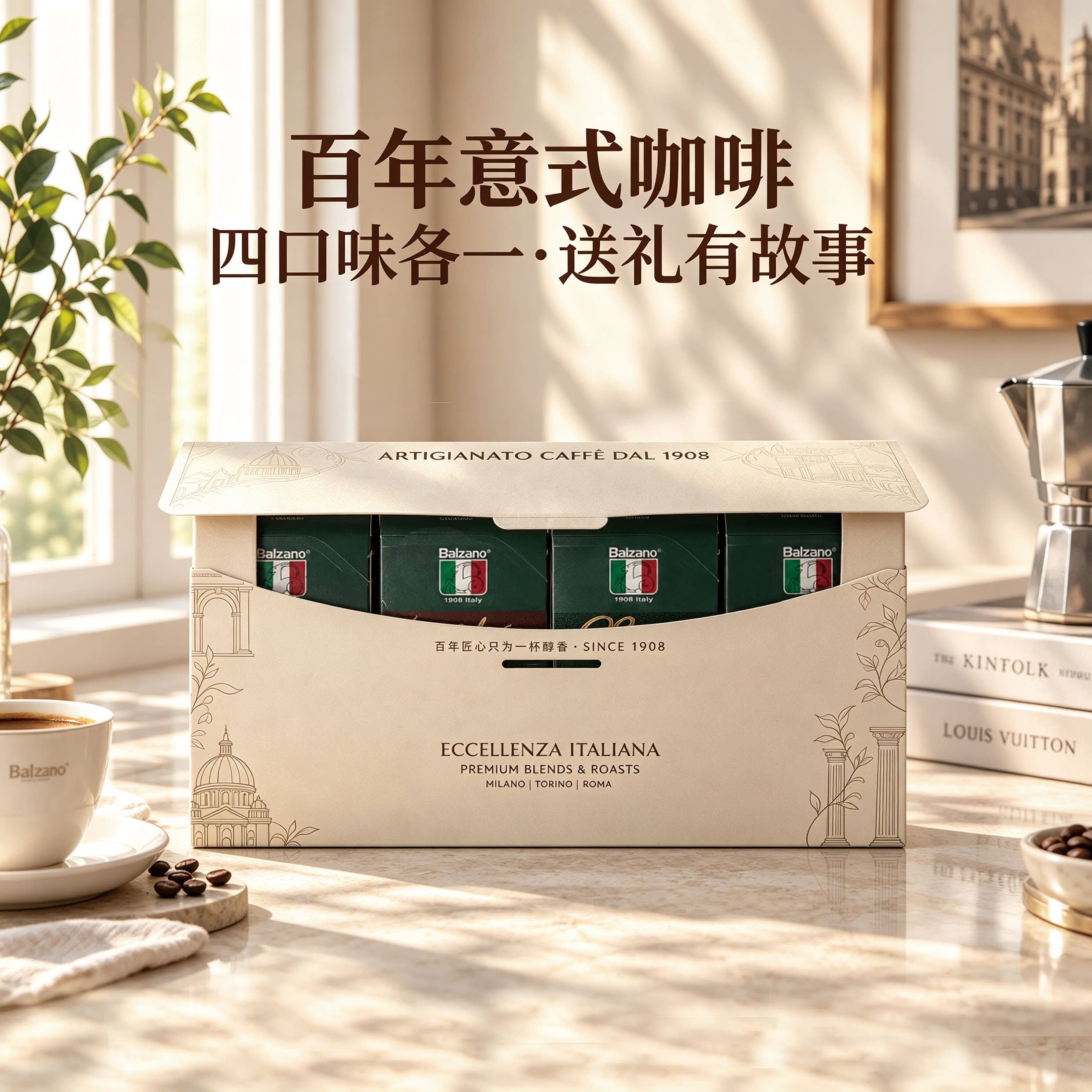 Balzano意式胶囊咖啡伴手礼