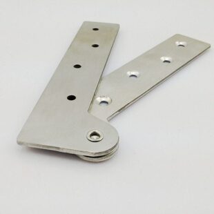 头下钢嘴铰  磨天柜门心特大暗铰链 地7铰链上合页鸡铰 顶 字1只