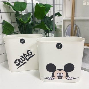 夹缝垃圾桶卫生间窄家用厨房无盖小号G长方形厕所缝隙专用放纸纸