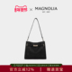 MAGNOLIA曼歌妮轻奢极简风黑色托特包女百搭单肩手提包质感大容量