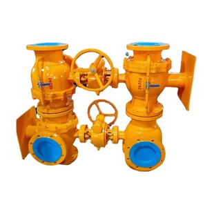 易于操作 同步切换 工 该阀结构新颖 SQ344F双联三通切换球阀