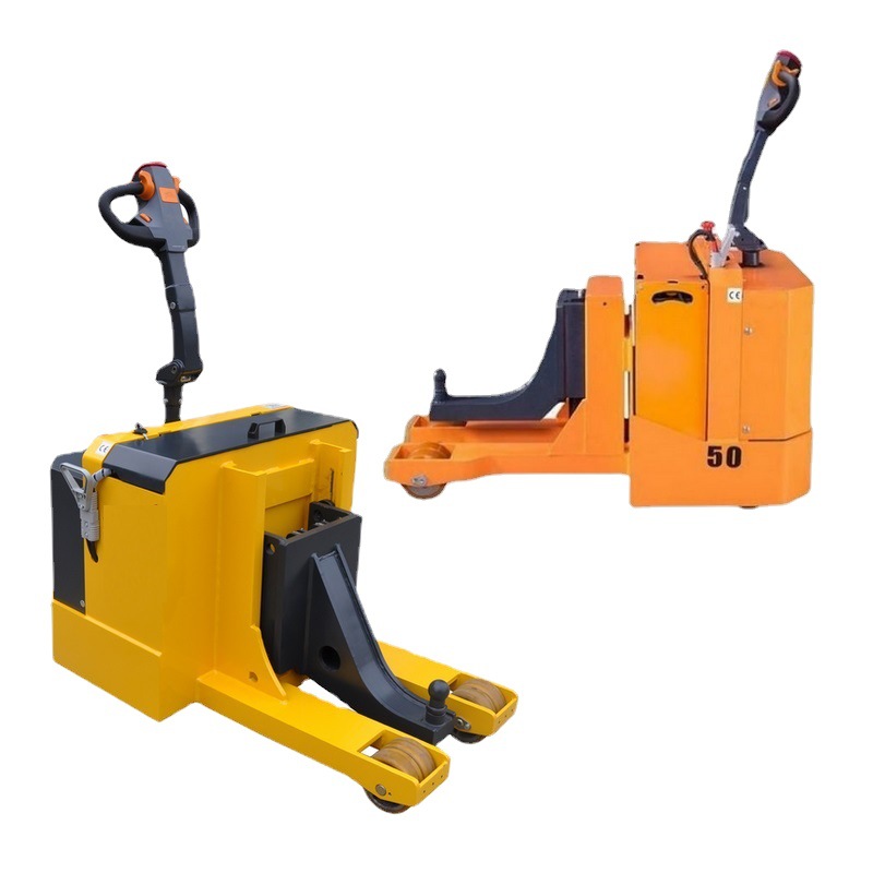 A字架步行式电动牵引车 小型 3 5 6t 大吨位电动牵引拖车头8 10吨