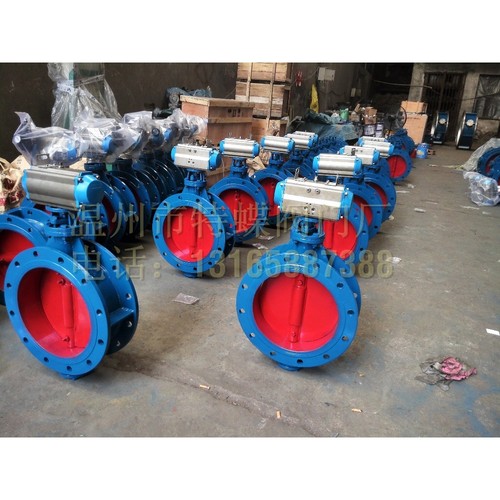 直销钢制D941W 电动通风蝶阀 气动法兰式通风蝶阀(图)