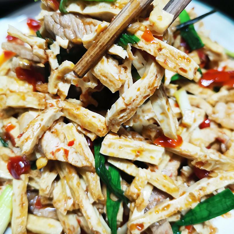 贵州特产非遗美食 翁贵脆脆豆腐皮 手工脆泡豆腐 250克 (包邮哦)