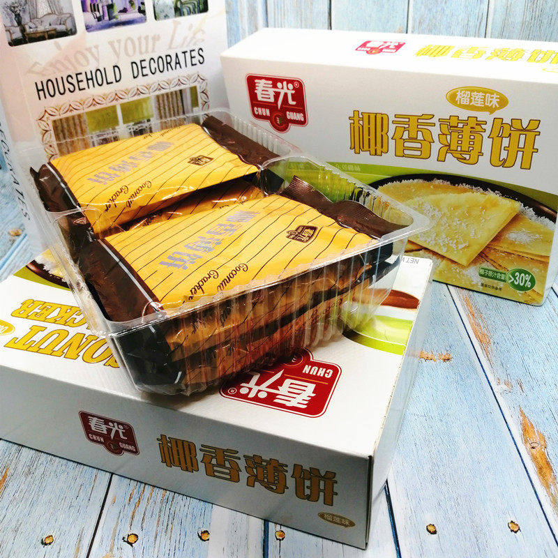 春光椰香薄饼150g海南特产
