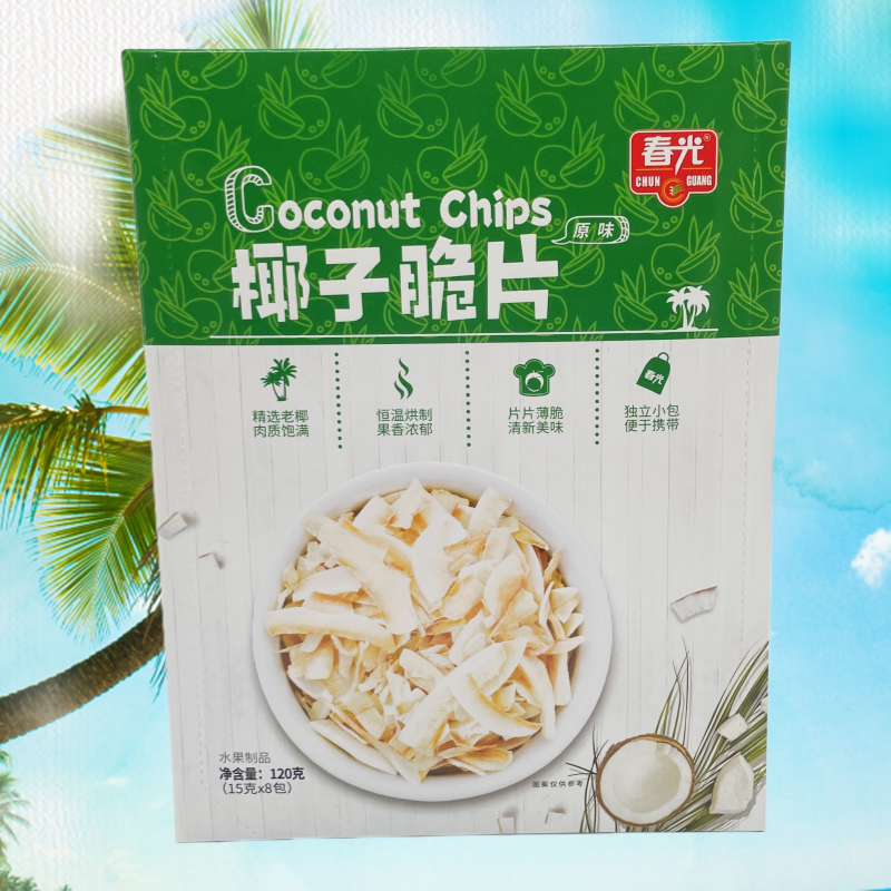 三亚海南特产春光椰子片12