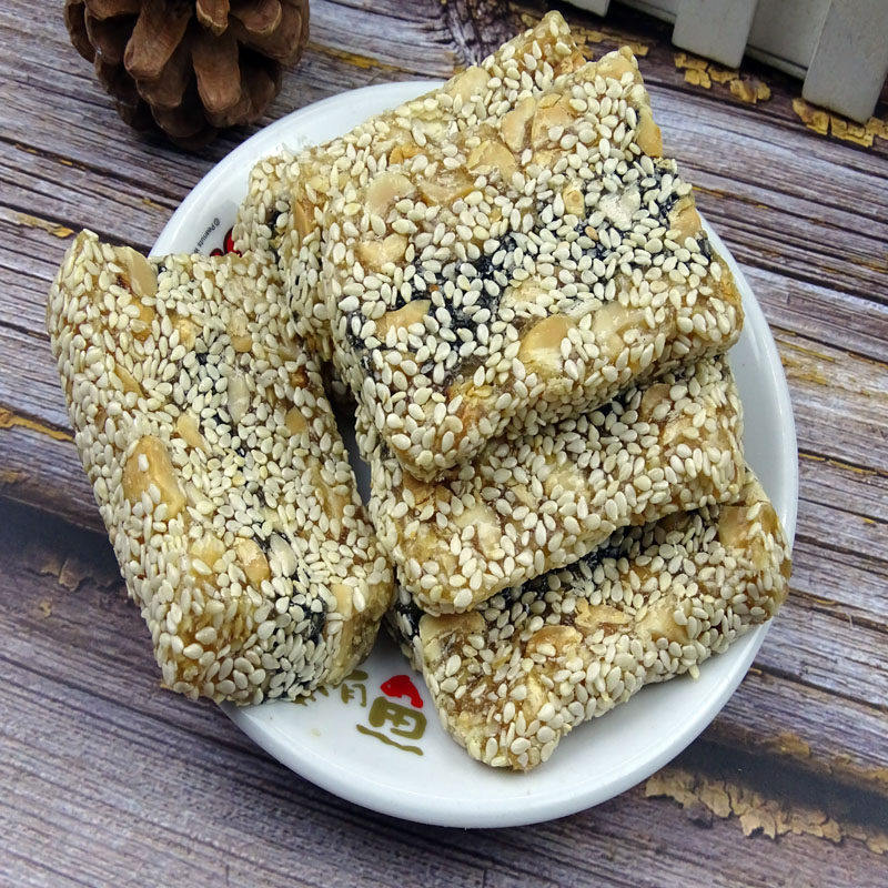 潮汕特产芝麻软糖花生休闲