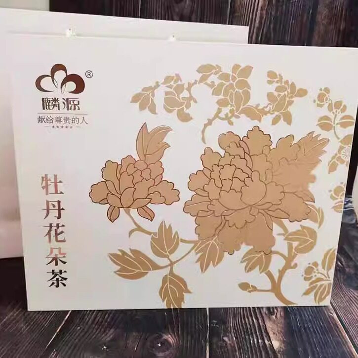 山东菏泽特产牡丹花朵茶故