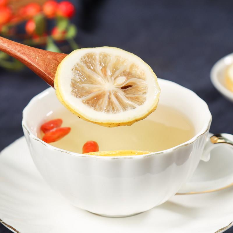 精选柠檬片500g新鲜柠檬乾泡茶抖音网红推荐冻干蜂蜜酸甜柠檬水果
