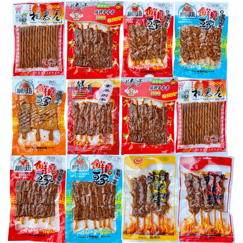 腾哥辣条相思卷串香麻素羊
