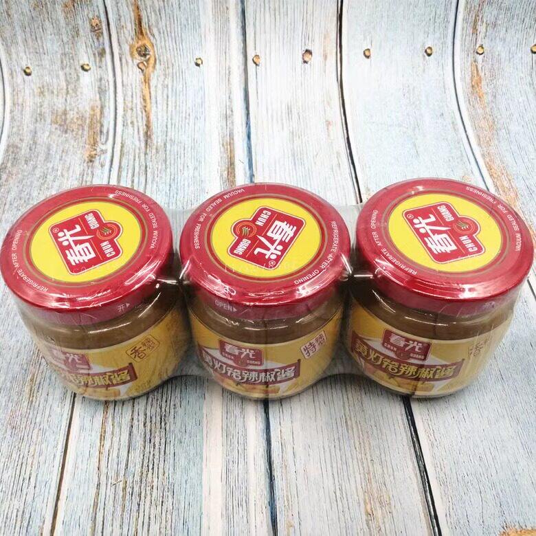 春光黄灯笼辣椒酱100g3瓶