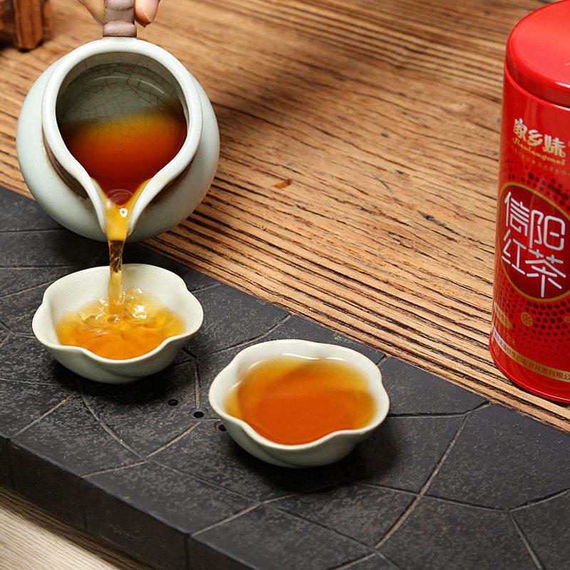 正宗信阳红茶2026新茶蜜香型红茶叶小嫩芽高香耐泡工夫红茶250g