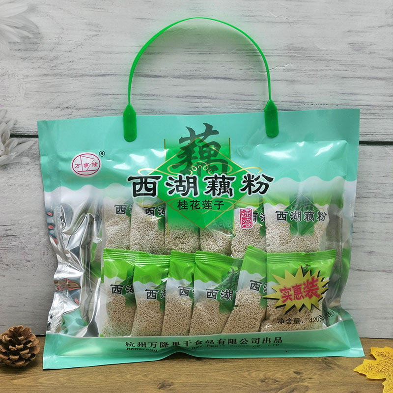 万事隆西湖藕粉桂花莲子杭