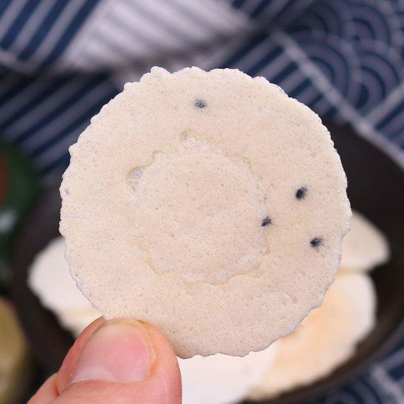 芝麻薄饼香脆小吃风吹浙江