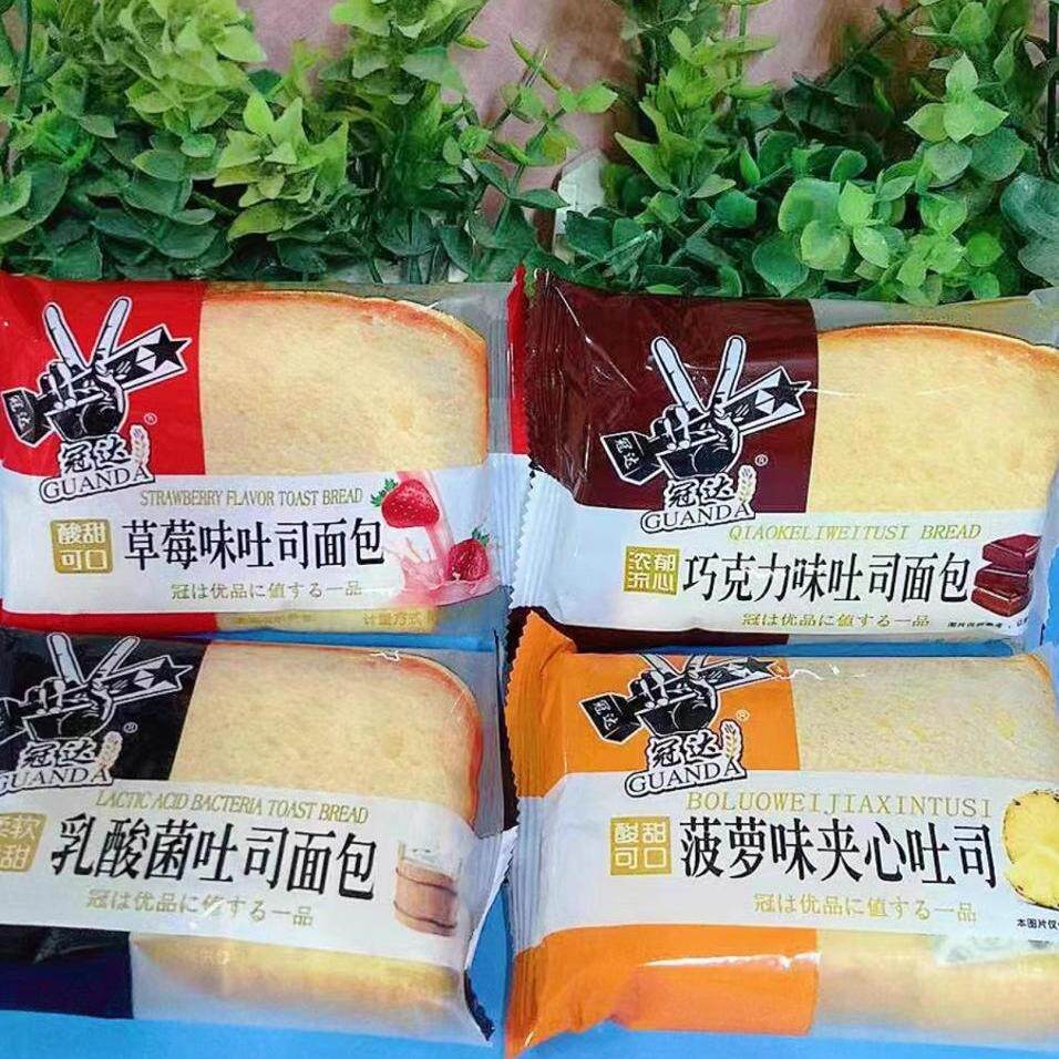 冠达乳酸菌吐司早餐代糕点