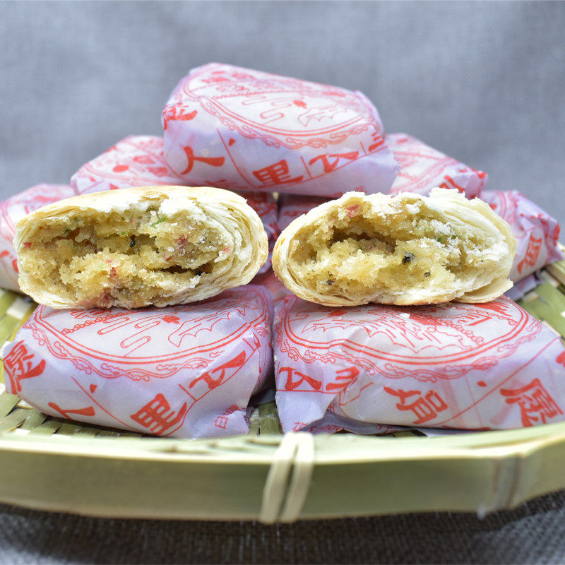湖北传统手工月饼老式青红