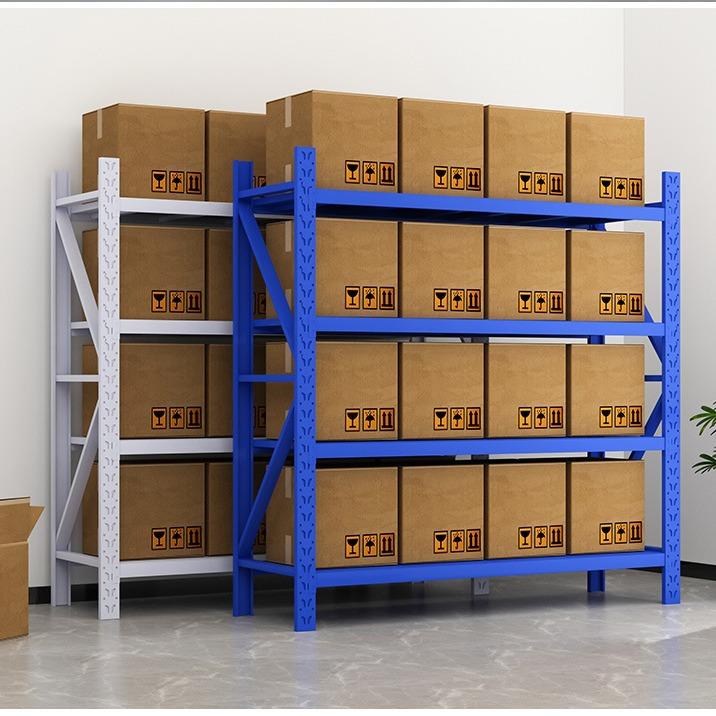 轻型重型货架子多层货物置物架家用快递角钢架子仓储仓库货架