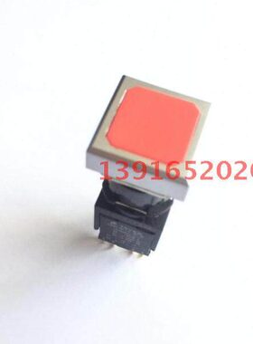 自锁按钮PSF-)22钮LA按钮径自锁S42交替16mm按钮方形直红色