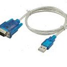 FX2N国产PLC工控板下载线 USB转RS232 DB9