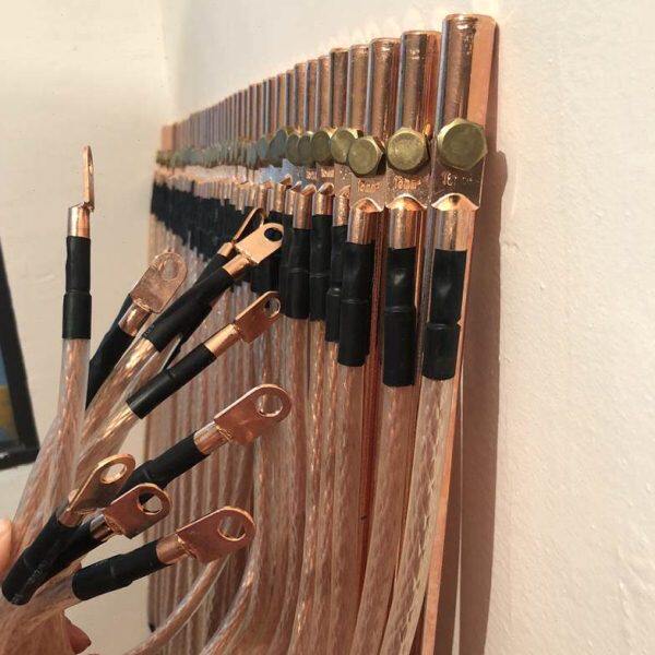 线防雷接地线绞防静电机器铜家用线避雷针地预埋地设备组装加塑线