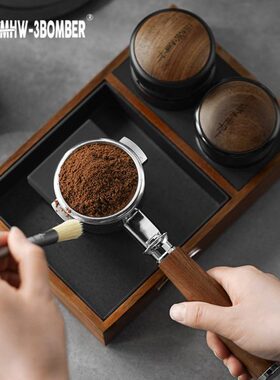 平台机敲渣填压MHW3吧台ER轰咖啡 B-BOM支架锤粉盒收纳炸手柄敲渣