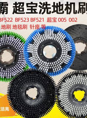 BF刷21洁霸5云盘BF刷子地机洗地机517寸洁地刷垫刷配件22白洗地毯