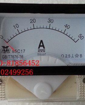 7AM0A1  A7TC6--C AV775G85/85 757 50B直流电流表1A-15098106