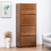 被子卧室收纳柜简约现代叠衣橱楠竹衣柜放五斗柜储物柜小户型实木