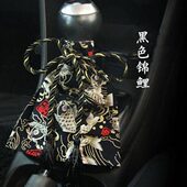 J和风汽车档把套挂装 手杆自动挡内饰国潮排挡套 饰防尘套DM套个性