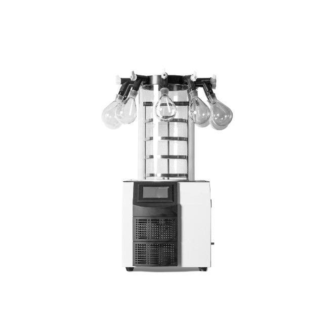 SSFD-FD50C多歧管普通型0.12㎡冻干机实验型药品食品真空冻干机