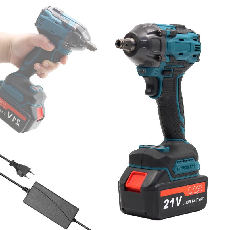 21V锂电扳手i 无刷双用电动扳手 架子 锂电风炮扳手充电电钻