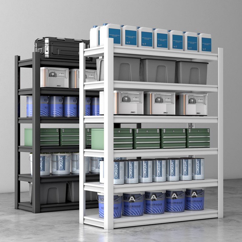 家用置物c架货架多层阳台仓库杂物间储藏室落地商用超市钢制收纳