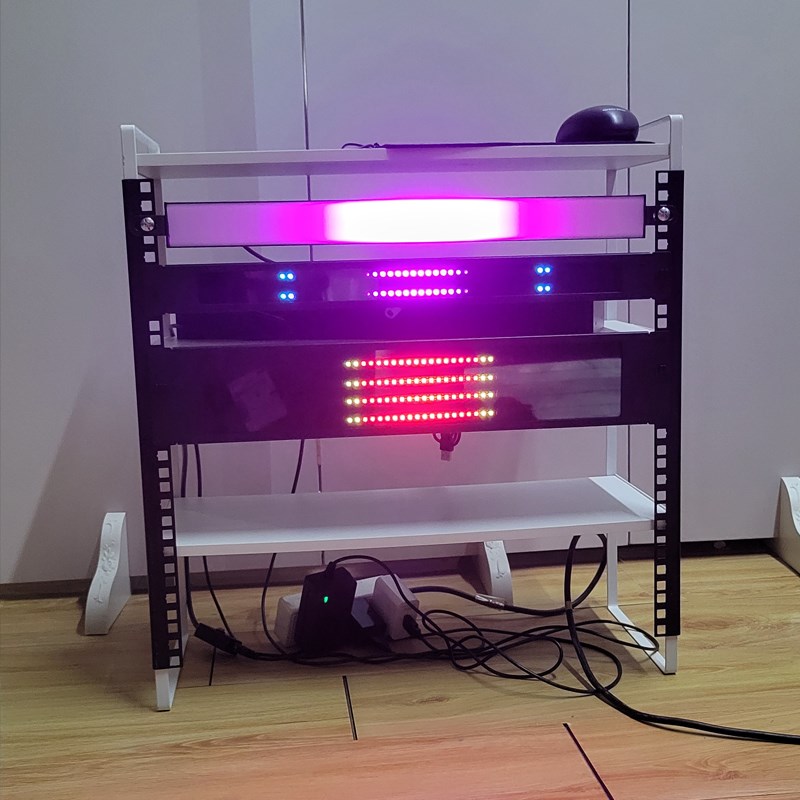 1U2U机柜声控感应拾音节奏灯音响律动氛围电平指示信号旋律灯