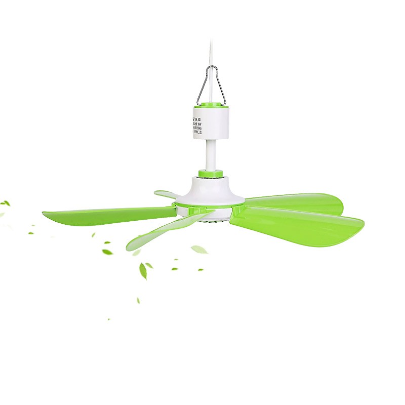 小型电风扇迷你学生宿舍小吊扇蚊帐小风扇寝室床上挂静音风大吊扇