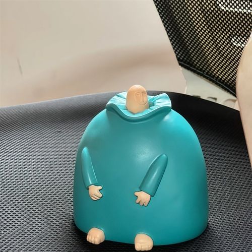 生日礼物蓝胖中指摆件稀奇古怪送礼物朋友同事搞笑沙雕好玩的东西