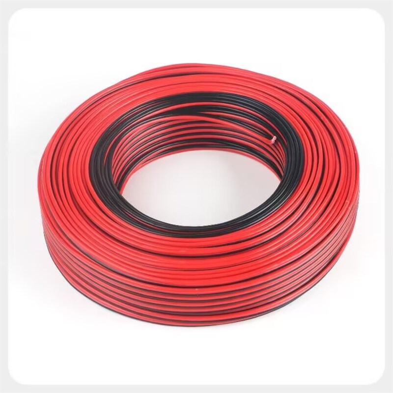 国标红黑线 线0.5平方RVB平行线 线0.3LED灯线 线室外监控电源线