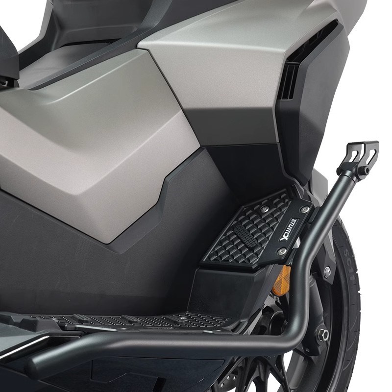 司当克斯适配本田ADV350护杠摩托车保险杠铝合金踏板不锈钢防摔杠