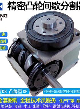 凸轮分割器DF110精密间歇凸轮分割器间歇分度盘工厂质保一年