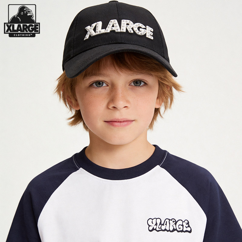 XLARGE铆钉立体刺绣运动棒球帽图片