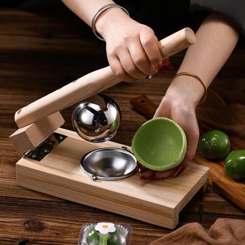 米粿糍粑模具压皮神器油角清明果雪媚娘饺压粑器米饺工具衢州全旺