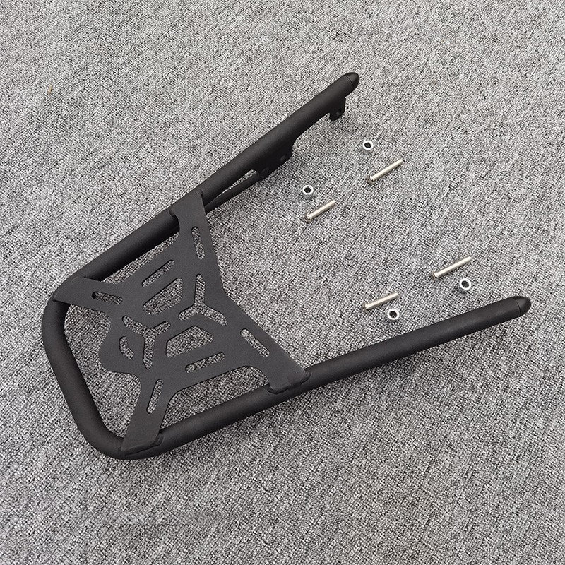 适用隆鑫无极500AC摩托车改装保险杠帆布包边包后货架主站架配件